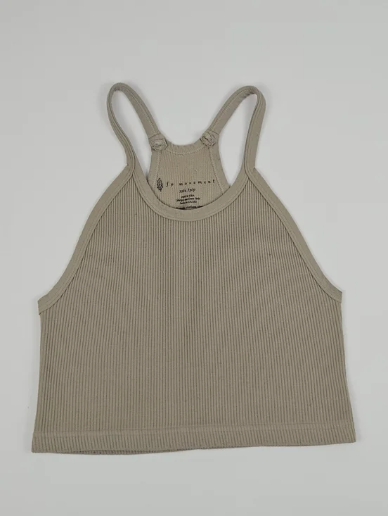 Free People Movement Happiness Runs Crop Tank XS/S (0-6) - Picture 2 of 7